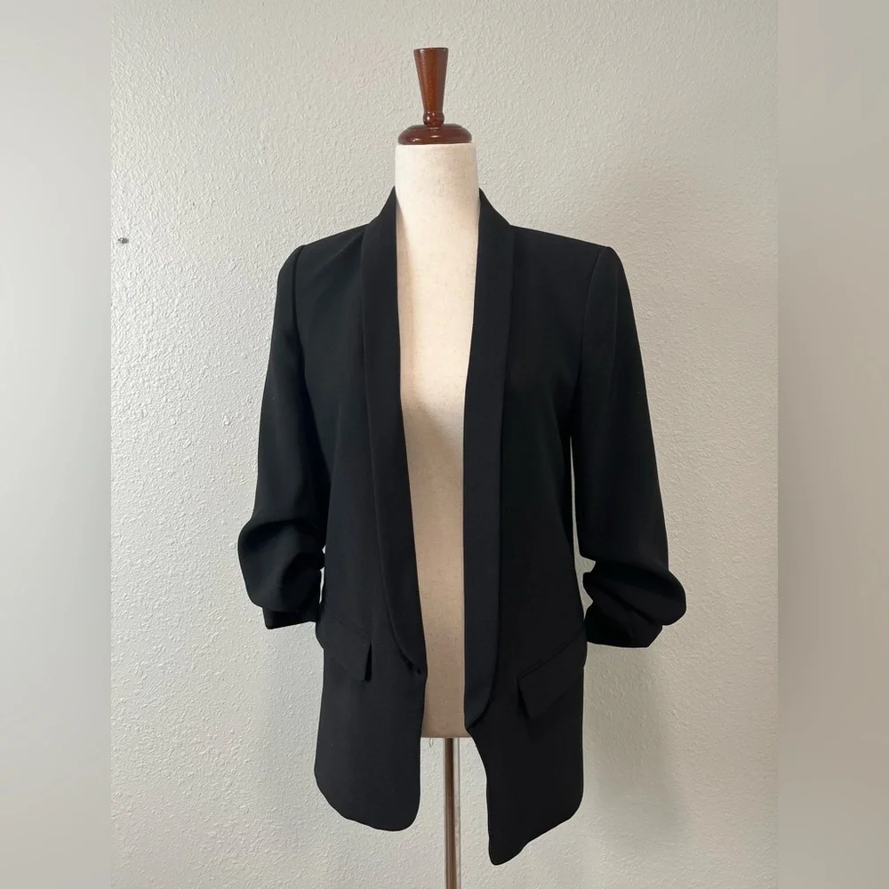 Zara Oversizes Black Blazer Size XS